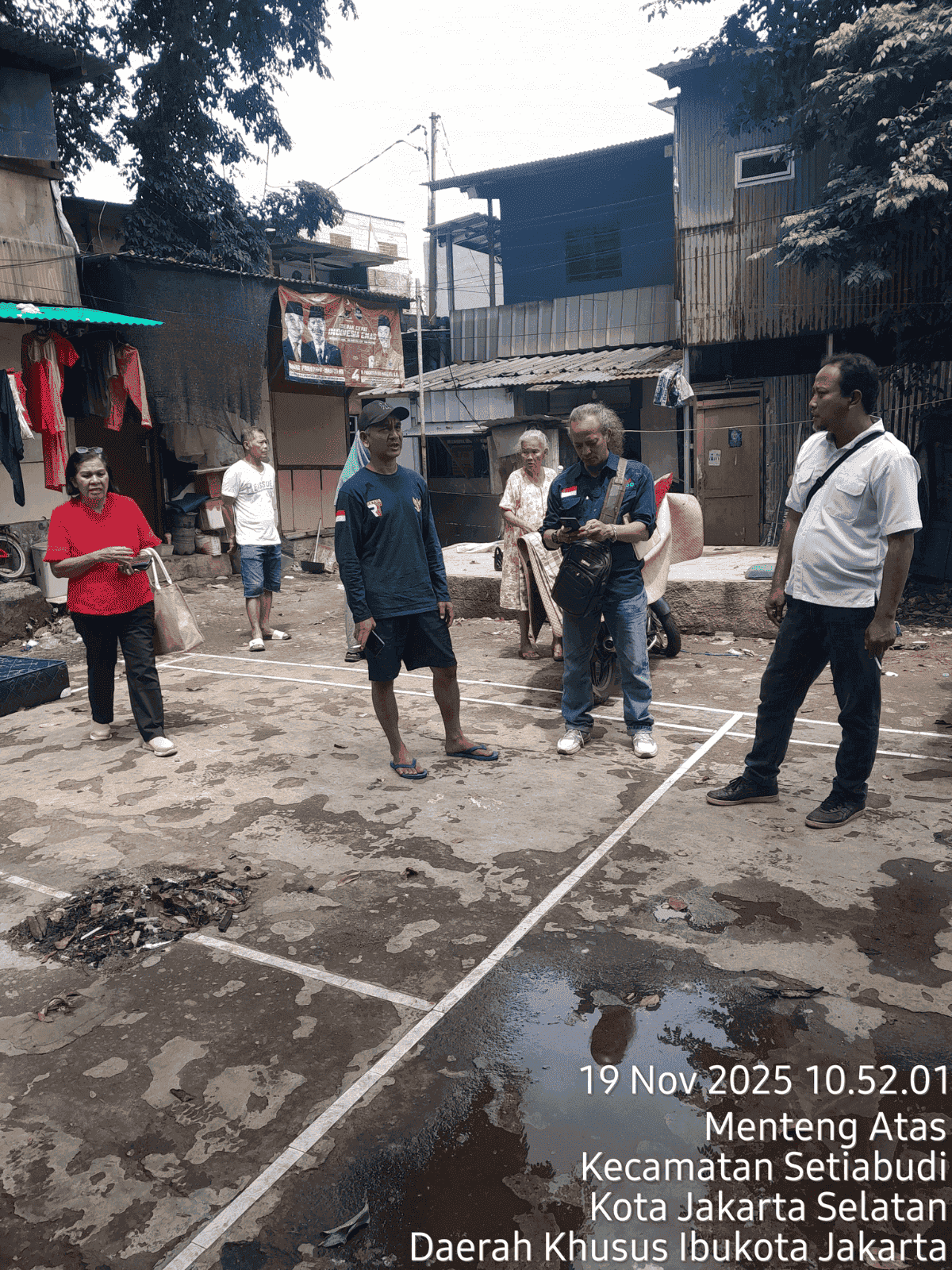 Renovasi Lapangan Bulu Tangkis dokumentasi 2
