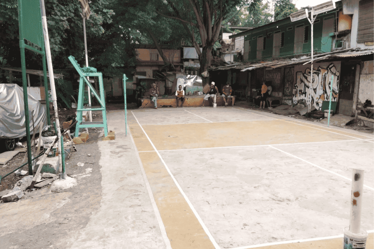 Renovasi Lapangan Bulu Tangkis dokumentasi 3
