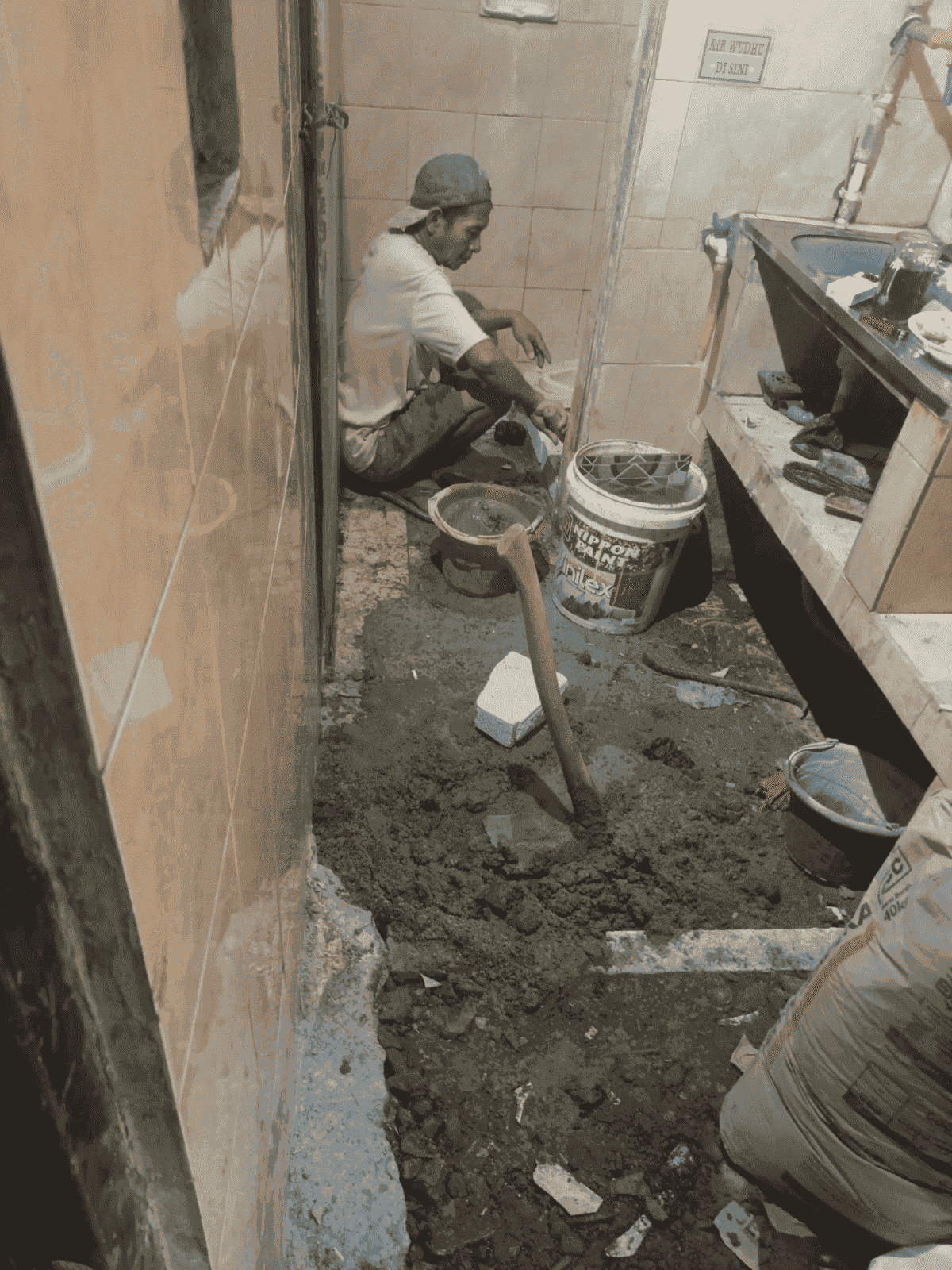 Pengerjaan Septi Tank Sanitasi dokumentasi 2