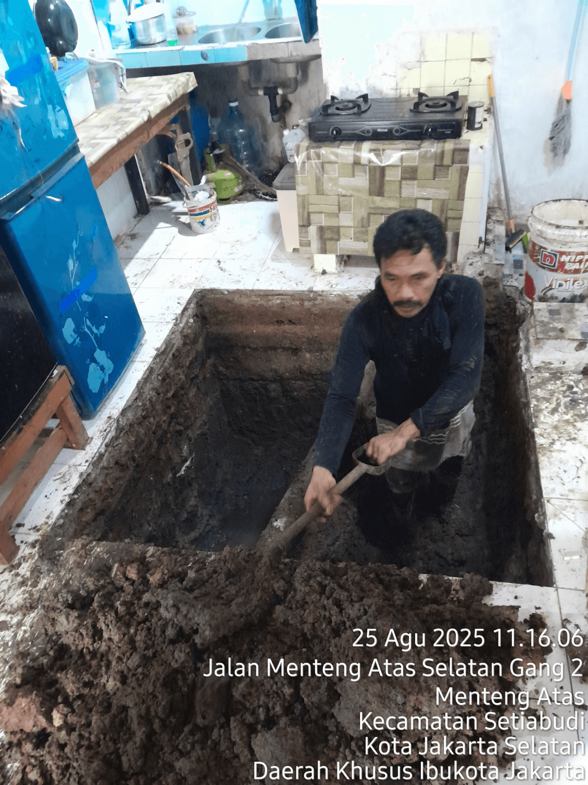 Pengerjaan Septi Tank Sanitasi dokumentasi 5