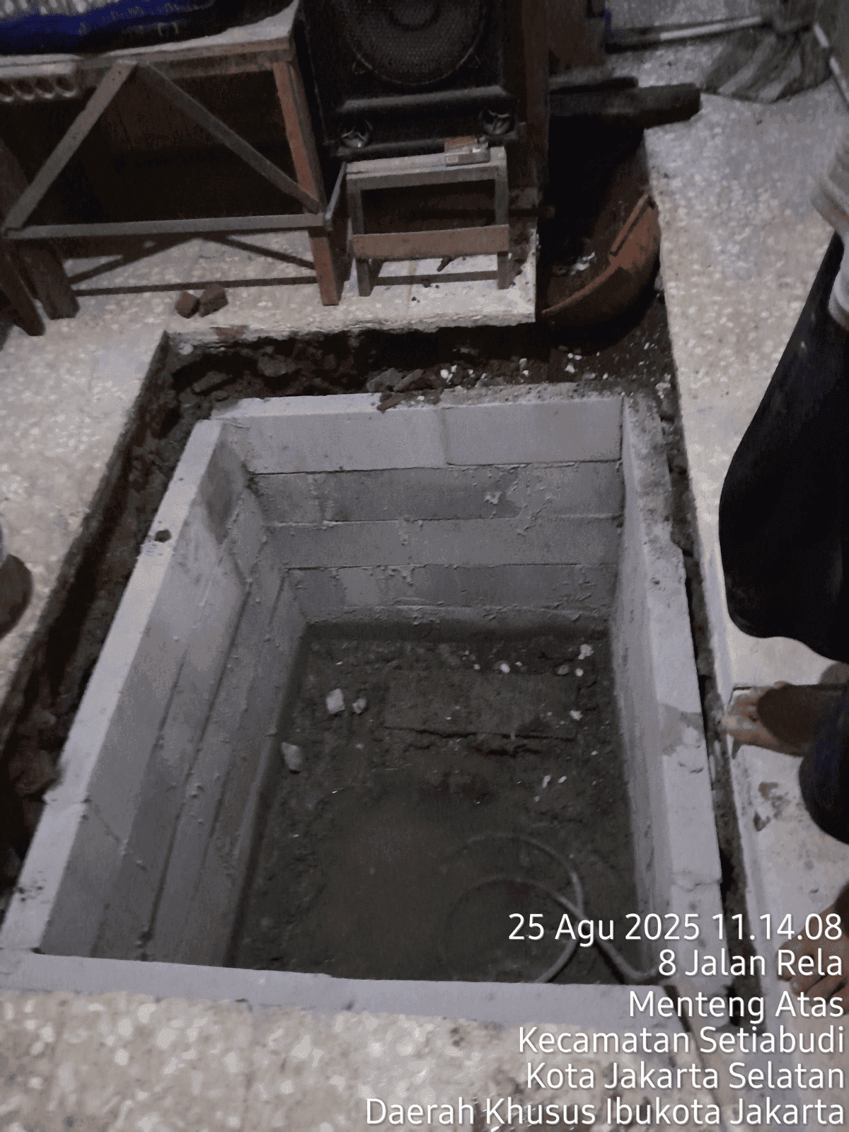 Pengerjaan Septi Tank Sanitasi dokumentasi 6